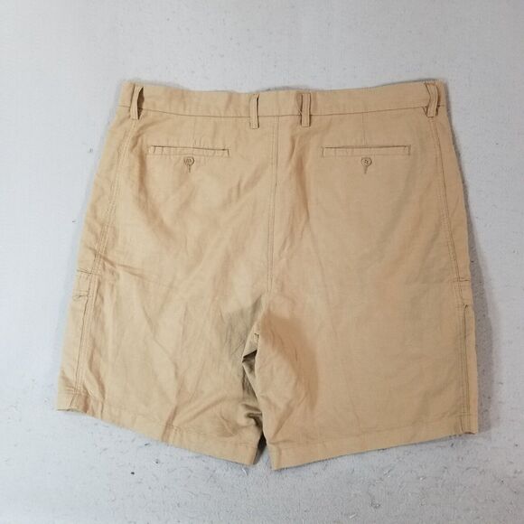 Boca classics cargo shorts men's 44x10 brown Linen blend outdoor - Picture 6 of 11